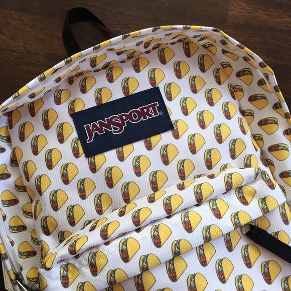 Jansport Bags Jansport Superbreak Taco Backpack Nwt Poshmark